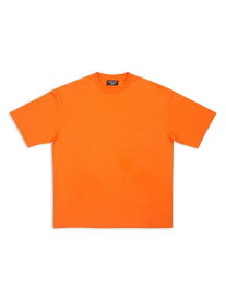 【送料無料】 バレンシアガ メンズ Tシャツ トップス BB Corp T-shirt Medium Fit orange orange