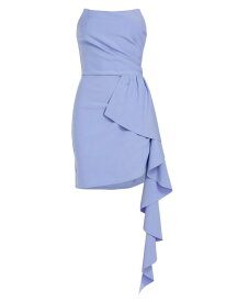 【送料無料】 エリアット レディース ワンピース トップス Roberta Strapless Draped Minidress cornflower