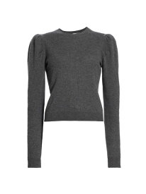 【送料無料】 フレーム レディース ニット・セーター アウター Draped Femme Cashmere Sweater dark gris heather