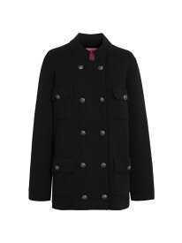 【送料無料】 バリー レディース ジャケット・ブルゾン アウター Barrie x Sofia Coppola Double-Breasted Cashmere & Cotton Jacket black