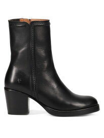 【送料無料】 フライ レディース ブーツ・レインブーツ シューズ Leather Ankle Booties black