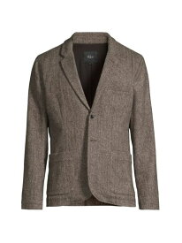 【送料無料】 レイルズ メンズ ジャケット・ブルゾン ブレザー アウター Reynard Wool-Blend Tweed Two-Button Blazer highland tweed