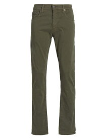 【送料無料】 エージージーンズ メンズ デニムパンツ ボトムス Tellis Stretch Slim-Straight Jeans forest moss