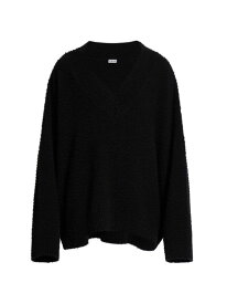 【送料無料】 ロエベ メンズ ニット・セーター アウター V-Neck Sweater black