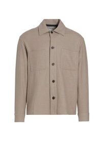 【送料無料】 フレーム メンズ ジャケット・ブルゾン アウター Collared Shirt Jacket stone beige