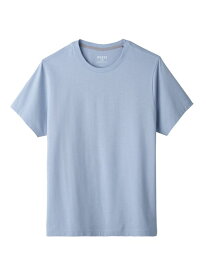 【送料無料】 ローヌ メンズ Tシャツ トップス Element Crewneck T-Shirt misty blue