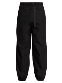 【送料無料】 アルファインダストリーズ メンズ カジュアルパンツ ボトムス Belted Flat-Front Joggers black