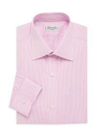 【送料無料】 シャルベ メンズ シャツ トップス Multi-Stripe Dress Shirt pink