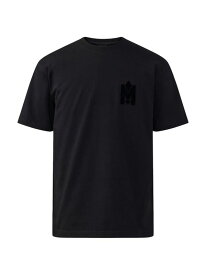 【送料無料】 マッカージュ メンズ Tシャツ トップス Logo Crewneck T-Shirt black
