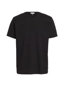 【送料無料】 フレーム メンズ Tシャツ トップス Logo Cotton T-Shirt noir