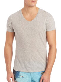 【送料無料】 オールバー ブラウン メンズ Tシャツ トップス OB-V T-Shirt grey