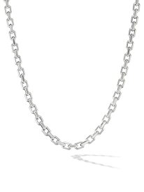 【送料無料】 デイビット・ユーマン メンズ ネックレス・チョーカー・ペンダントトップ アクセサリー Streamline Heirloom Link Necklace In Sterling Silver silver