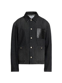 【送料無料】 ロエベ メンズ ジャケット・ブルゾン アウター Workwear Denim Jacket washed black