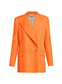 【送料無料】 ステラマッカートニー レディース ジャケット・ブルゾン アウター Double Breasted Jacket bright orange