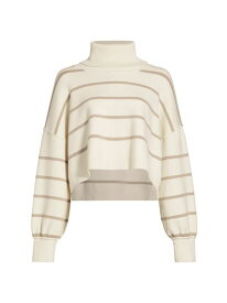 【送料無料】 フリーピープル レディース ニット・セーター アウター Paulie Cropped Turtleneck Sweater moonbeam combo