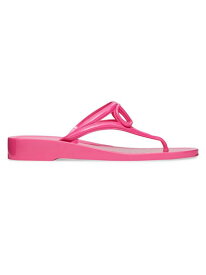 【送料無料】 ヴァレンティノ レディース サンダル シューズ VLogo Signature Rubber Thong Sandals pink pp