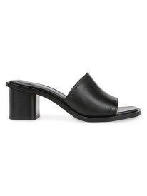 【送料無料】 ヴィンス レディース サンダル シューズ Donna 64MM Leather Platform Sandals black