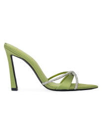 【送料無料】 ブラックスエードスタジオ レディース サンダル シューズ Sienna High Heel Satin Sandals dark citron