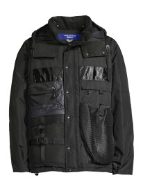 【送料無料】 ジュンヤワタナベ メンズ ジャケット・ブルゾン アウター Hooded Cargo Jacket black