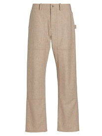 【送料無料】 ヘルムート ラング メンズ カジュアルパンツ ボトムス Carpenter Wool Pants beige