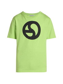 【送料無料】 アクネ ストゥディオズ メンズ Tシャツ トップス Everest Graphic Crewneck T-Shirt sharp green