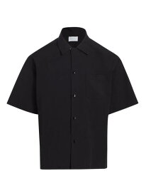 【送料無料】 ジョンエリオット メンズ シャツ トップス Camp Collar Short-Sleeve Shirt black