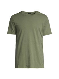 【送料無料】 エーティーエム メンズ Tシャツ トップス Stretch Crewneck T-Shirt olive drab