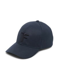 【送料無料】 トム・フォード メンズ 帽子 ベースボールキャップ アクセサリー Logo Baseball Cap navy