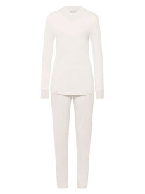 【送料無料】 ハンロ レディース ナイトウェア アンダーウェア Loanne Loane 2-Piece Pajama Set marshmallow