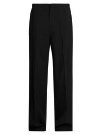 【送料無料】 ロエベ メンズ カジュアルパンツ ボトムス Wool-Blend Trousers black