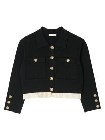 【送料無料】 サンドロ レディース ニット・セーター カーディガン アウター Shirt Cardigan black