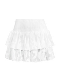 【送料無料】 リリーピュリッツァー レディース スカート ボトムス Tahlia Tiered Cover-Up Skirt resort white