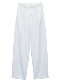 【送料無料】 ラグアンドボーン レディース カジュアルパンツ ボトムス Donovan Relaxed Linen Pants white