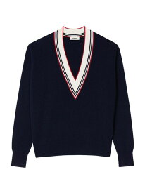 【送料無料】 サンドロ レディース ニット・セーター アウター Wool and Cashmere Jumper deep blue