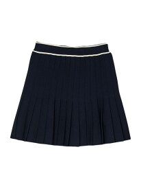 【送料無料】 サンドロ レディース スカート ボトムス Short Pleated Skirt deep blue