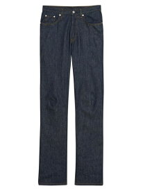 【送料無料】 ヘルムート ラング レディース デニムパンツ ジーンズ ボトムス Mid-Rise Straight-leg Jeans raw indigo