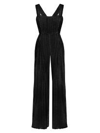 【送料無料】 ロビンピッコーネ レディース ジャンプスーツ トップス Jo Wide-Leg Jumpsuit black