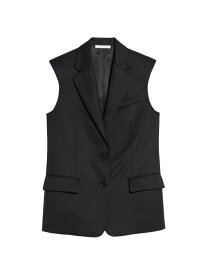 【送料無料】 ヘルムート ラング レディース タンクトップ トップス Wool Blazer Vest black