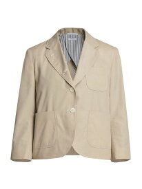 【送料無料】 トムブラウン レディース ジャケット・ブルゾン ブレザー アウター Crop Sack Sport Blazer beige