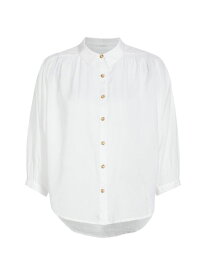 【送料無料】 マザー レディース シャツ トップス The Breeze Cotton Top bright white