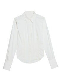 【送料無料】 ヘルムート ラング レディース シャツ トップス Fitted Cotton Shirt optic white