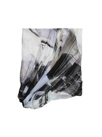 【送料無料】 ヘルムート ラング レディース スカート ボトムス Bubble Silk Miniskirt silver car print