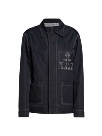 【送料無料】 J.W.アンダーソン レディース ジャケット・ブルゾン アウター Contrast Seam Workwear Jacket black