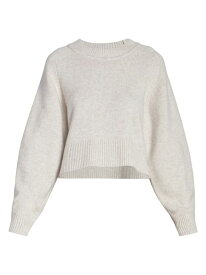 【送料無料】 イザベル マラン レディース パーカー・スウェット アウター Leandra Wool-Cashmere Blend Sweatshirt sand