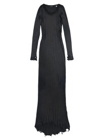 【送料無料】 バレンシアガ レディース ワンピース トップス Lingerie Maxi Dress black