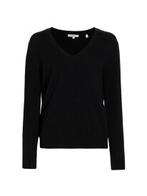 【送料無料】 ヴィンス レディース ニット・セーター アウター Weekend V-Neck Cashmere Sweater black