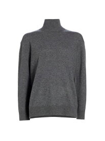 【送料無料】 ヴィンス レディース ニット・セーター アウター Weekend Cashmere Mock Turtleneck Sweater heather flint