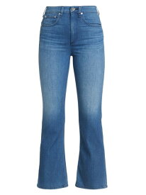 【送料無料】 ラグアンドボーン レディース デニムパンツ ボトムス Nina High-Rise Stretch Flare Ankle Jeans poppy
