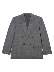 【送料無料】 バレンシアガ レディース ジャケット・ブルゾン アウター Regular Fit Jacket grey