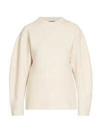【送料無料】 ジル・サンダー レディース ニット・セーター アウター Wool Pullover Sweater natural